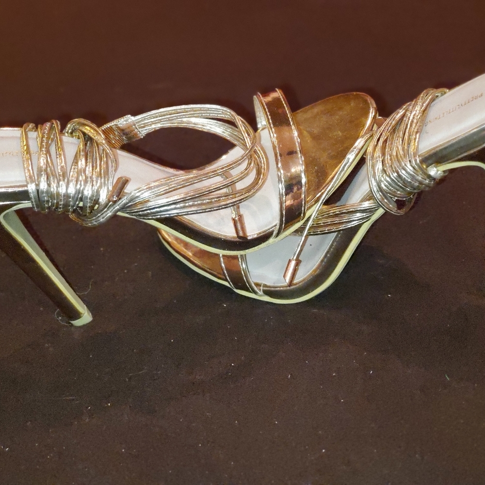 Gold Sandals